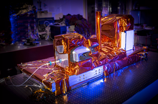 Image of the Ozone Mapping and Profiler Suite (OMPS). Credit: NOAA